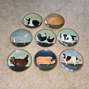 Warren Kimble plate set 8